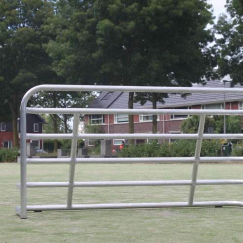 Voetbaldoeltjes Tube aluminium (1.5 x 0.75 m) 43 Voetbaldoeltje aluminium 1,5 x 0,75 meter
